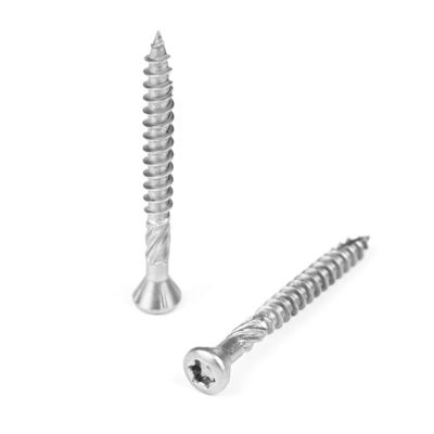 カスタマイズされた黒亜鉛板仕上げ Countersunk Head フレンズ 木のスクリュー WPCデッキ用