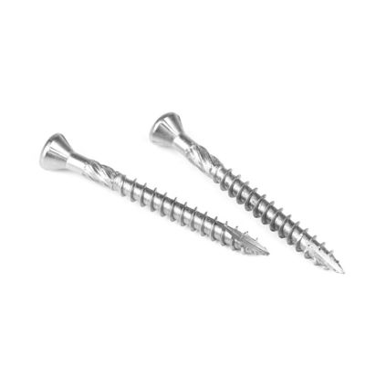 カスタマイズされた黒亜鉛板仕上げ Countersunk Head フレンズ 木のスクリュー WPCデッキ用