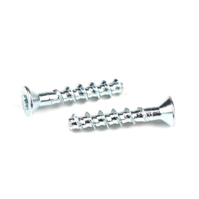 10B21 炭素鋼 M5x35mm 自己掘削 フラットヘッド トルックス ブロック壁用コンクリートスクリュー