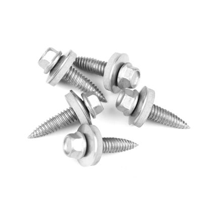 座席固定固定自己タッピングヘックスフレンズ洗濯機スクリューST6.0 25mm フラットヘッド