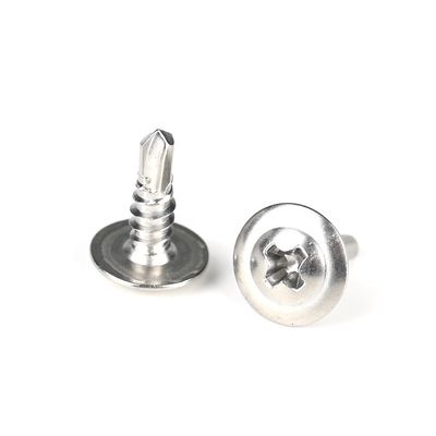 フィルプス・ウェーファー・ヘッド セルフ・ドリリング・スクリュー ステンレス・スチール 410 M4.2x13mm GB標準
