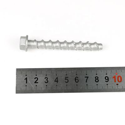 精巧に製造された M8x75mm フレンズ 六角頭 コンクリートスクリュー ステンレス鋼 410