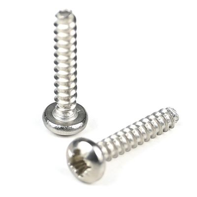 スタッドレスタイヤ 自転タイピングスクリュー M3.5x18mm ポジドリブドライブと平らな仕上げ