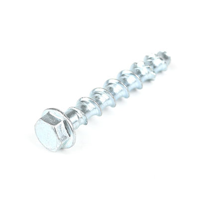 M8x60mm フレンズヘッド HEX 純仕上げと炭素鋼材のコンクリートスクリュー