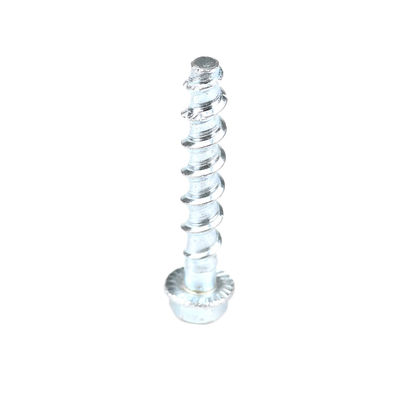 M8x60mm フレンズヘッド HEX 純仕上げと炭素鋼材のコンクリートスクリュー