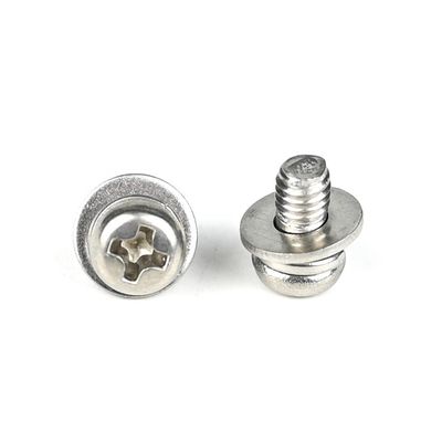 建物の改装用のステンレス鋼304フィリップス M4x12mmパンヘッドマシンスクリュー
