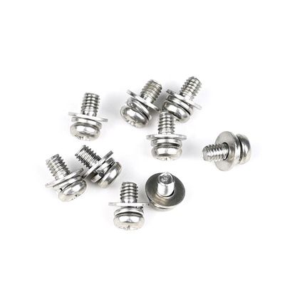 建物の改装用のステンレス鋼304フィリップス M4x12mmパンヘッドマシンスクリュー