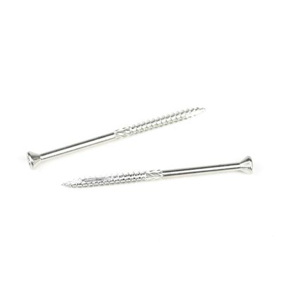 設置 80mm ステンレススチール304 トルックス トリムヘッド 木のガードレイルのための木のデッキスクリュー