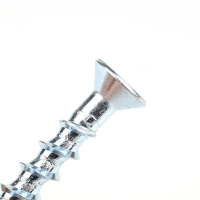 コンクリートアンカーボルト スクロール 炭素鋼 M6x50mm ヘックスソケット フラットヘッド T/T 支払い