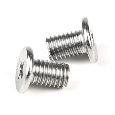 100%QCテストされたステンレス鋼フラットフィリップス M5 X 8mm 商品棚のための機械螺栓