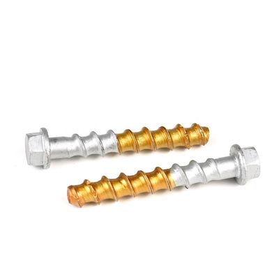 ZINC仕上げ M6 ヘックス洗濯機ヘッド 重用アプリケーションのためのコンクリートスクリュー