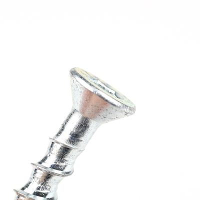炭素鋼 ホワイト 亜鉛 プラテッド ヘックスソケット フラットヘッド 自掘 工芸 コンクリート スクリュー M8 50mm