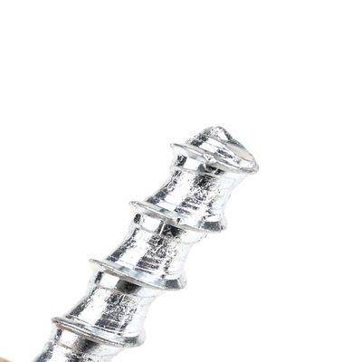 炭素鋼 ホワイト 亜鉛 プラテッド ヘックスソケット フラットヘッド 自掘 工芸 コンクリート スクリュー M8 50mm