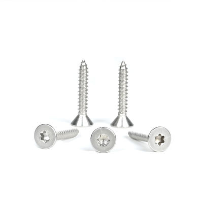 シンプル・フィニッシュ トルックス・フラット・カウンター・シンク セルフ・タッピング・スクリュー 316 ステンレス・スチール