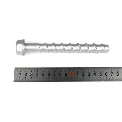 ZINC Finish 多機能ステンレス鋼固定 150mm M8 300mm 橋のためのコンクリートスクリュー