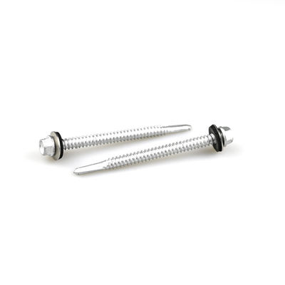 12 -14x75 ステンレス鋼 自転掘削 屋根スクリュー テック 二金属スクリュー 洗濯機