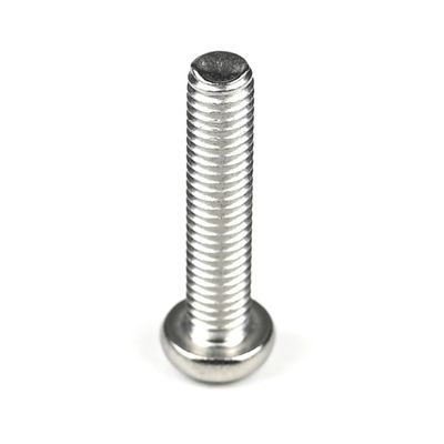 SUS304 スレッド切断パンヘッド トルックス M5 X 20mm 棚用機械螺栓 亜鉛仕上げ