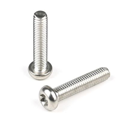 SUS304 スレッド切断パンヘッド トルックス M5 X 20mm 棚用機械螺栓 亜鉛仕上げ