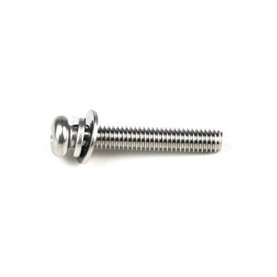 ISO標準 M4 X 25mm ステンレス鋼パンヘッド ドア用洗濯機付きフィリップス・マシン・スクリュー