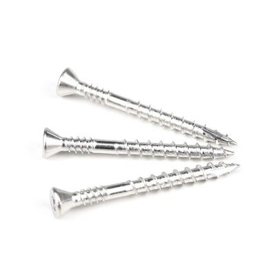 耐久性 304 ステンレス 鋼製 ドライウォール スクロール 55mm 木製 天井 隔壁 平方ドライブ