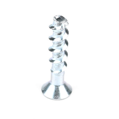 亜鉛塗装 ヘックスソケット フラットヘッド コンクリートスクリューアンカー 自己掘削アンカー M6 40mm