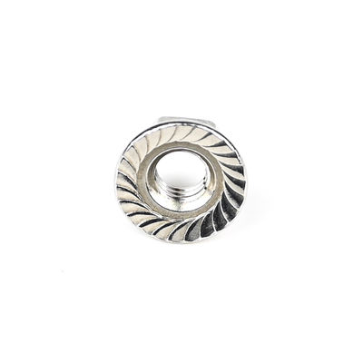 カスタマイズ可能な Din6923 A2 ステンレス鋼 六角フレンズナッツ M6 1mm