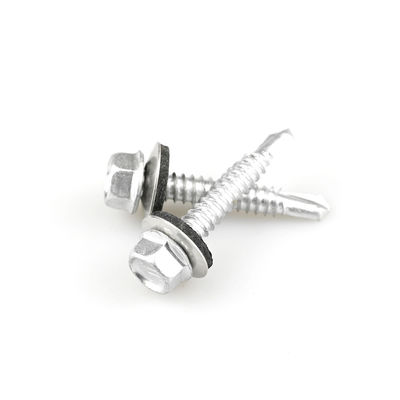 Bimetal 304 Ruspert 316 Hex 洗濯機ヘッド 屋根層プレートのための自己タッピングドリリングスクリュー
