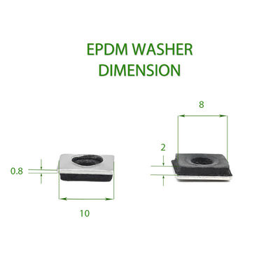304 ステンレス スチール 洗濯機 方形ゴム ガスケットと防水 EPDM 材料