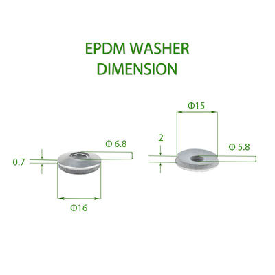 T/T 支払期間 防水用および耐久性材料のためのグレー EPDM ゴムガシケットシール