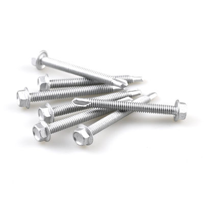 カップヘッド GB スタンダード M6.3x65mm 自掘式 二重金属屋根シート金属スクリュー