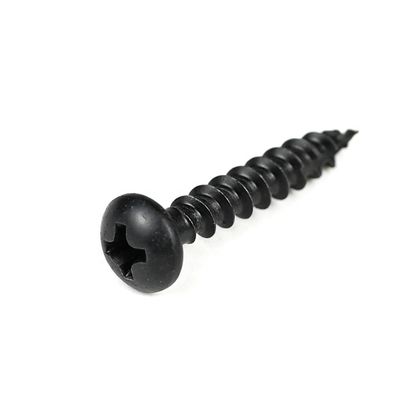 電気家具 16mm 黒丸フィリップス チップボード スクロール ハーデンデザイン