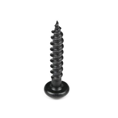 電気家具 16mm 黒丸フィリップス チップボード スクロール ハーデンデザイン