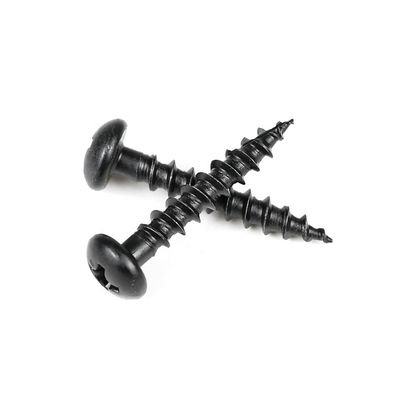 電気家具 16mm 黒丸フィリップス チップボード スクロール ハーデンデザイン