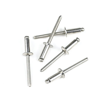 スタッドレスタイヤドーム対沈着頭ブラインドリベット304/316のカスタマイズされたサポート