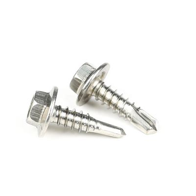 3/4"セメントシート洗浄機 繊維板の建物設置のためのヘックスセルフドリリングスクリュー