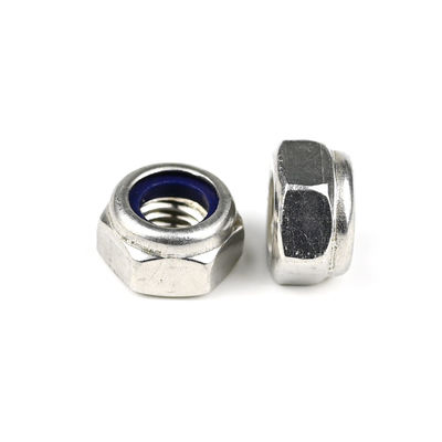 オーダーメイド A4 ステンレス スチール ナイロン 挿入 自閉式 ヘックス ナッツ M8 1.25mm オプション付き