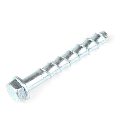 100mm M16 炭素鋼 亜鉛塗装 HEX ヘッド コンクリート スクリュー ボルト 100% QC テスト