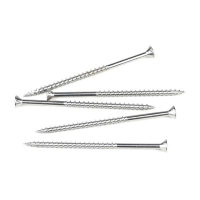 ラスペルト 仕上げ 70mm Phillips カウンターサンクヘッド 木製ガードレイル固定用のチップボードスクリュー
