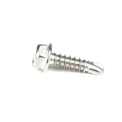 ZINC 仕上げ 熟練した製造 ヘックス 洗濯機頭 304 Tek ガソリンストーブのためのゴムとセルフスクリュー