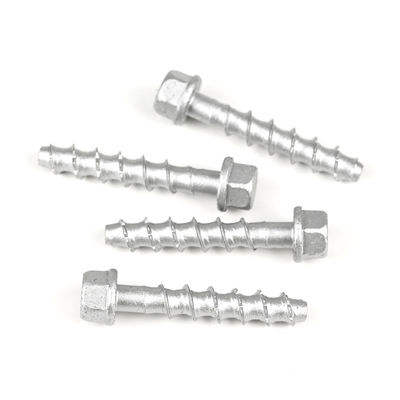 迅速な設置 M6 45mm 炭素鋼 掘削 自己アンカーボルト HEX ヘッドスタイル