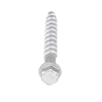 100mm フラットヘッド M10 コンクリートスクリュー 強力で安全な交通標識の設置