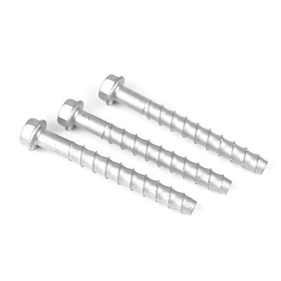 フラットヘッド 大直径 炭素スチール ヘックスメーソン 螺栓 M12 125mm 自己タッピング コンクリートスクリュー