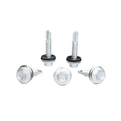 100%QCテスト フィリップス・クロス・リセス・ヘックス・フレンズ・ヘッド セルフ・ドリリング・タッピング・スクリュー