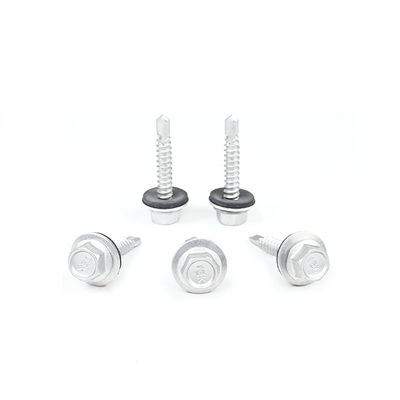 黄色いステンレス鋼のヘックスフレンズ屋根スクリュー 5.5x25mm T/T決済と屋根パネルのために