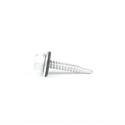 黄色いステンレス鋼のヘックスフレンズ屋根スクリュー 5.5x25mm T/T決済と屋根パネルのために