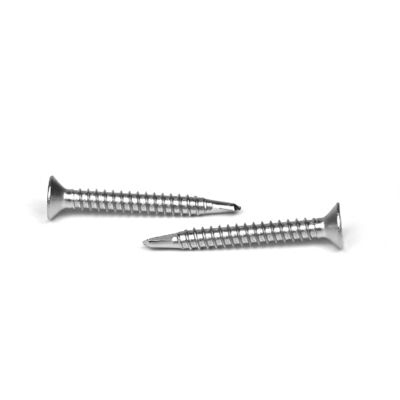 黄色ステンレススチール Sus 304 Csk Torx フラットヘッドセルフドリリングスクリュー インオックス3.9x25mm
