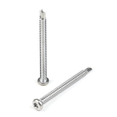 6.3 X75mm 電子機器用の自掘螺栓 ステンレス鋼 亜鉛付