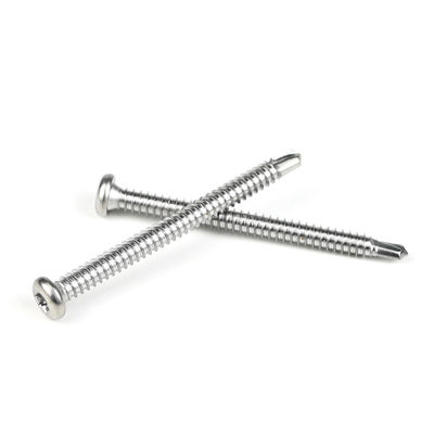 6.3 X75mm 電子機器用の自掘螺栓 ステンレス鋼 亜鉛付