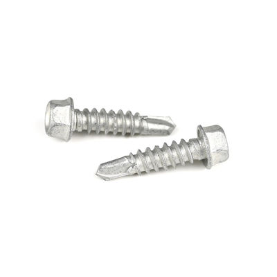 パンヘッドステンレス鋼 二金属六角式自己掘削螺栓 T/T決済オプション