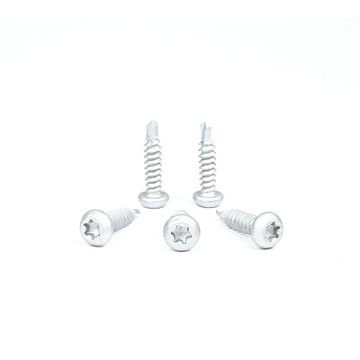 亜鉛合金でコーティングされた自己タッピングスクリュー 6.3x25 屋根膜のための支払い期間 T/T